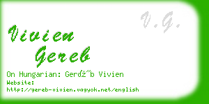 vivien gereb business card